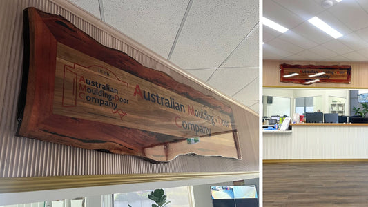 A Warm Welcome in Timber: Showcasing Craftsmanship at Our Front Door