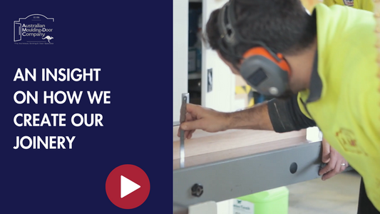 An Insight on how we create our Joinery