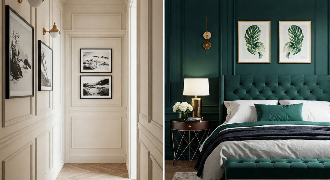 Creative Wainscoting Ideas for Hallways and Bedrooms