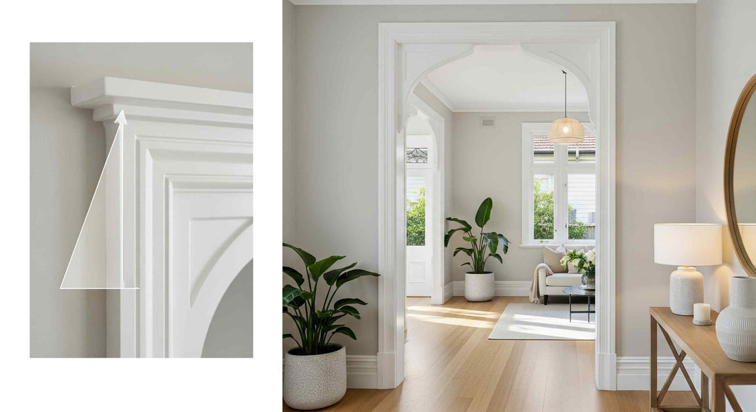 Enhancing Door Frames with Wide Architraves