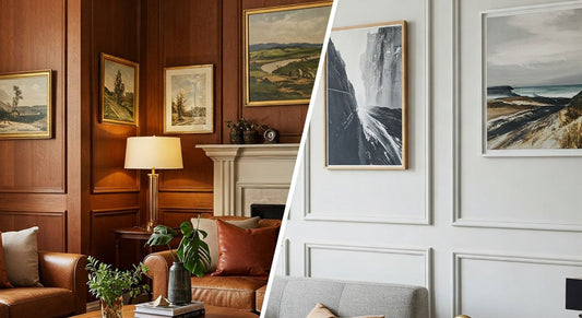 Matching Timber Picture Rails to Interior Décor