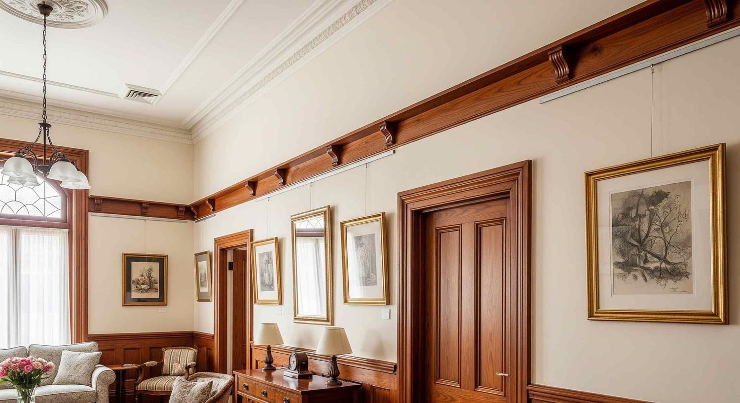 Top Timber Picture Rail Designs for Heritage Homes